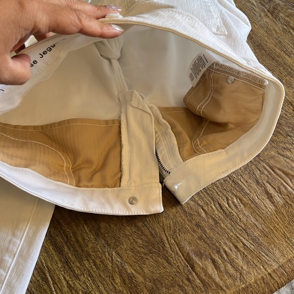 Talbots Flawless White High Rise Jegging Ankle Pants Size 4P - Picture 8 of 13